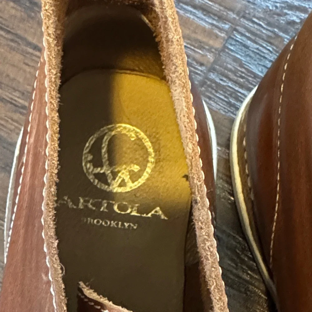 Artola Men's Brown Leather Chukka Boots, Sz 11.5, Like New